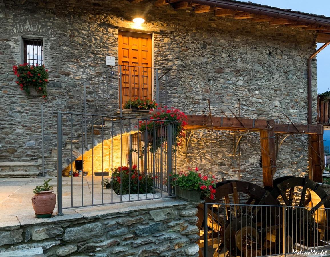Il Fienile - Molino Maufet Mühle - Lake View Terrace Colico Exterior foto