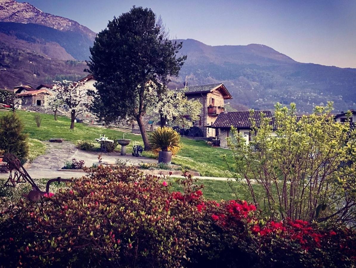 Il Fienile - Molino Maufet Mühle - Lake View Terrace Colico Exterior foto