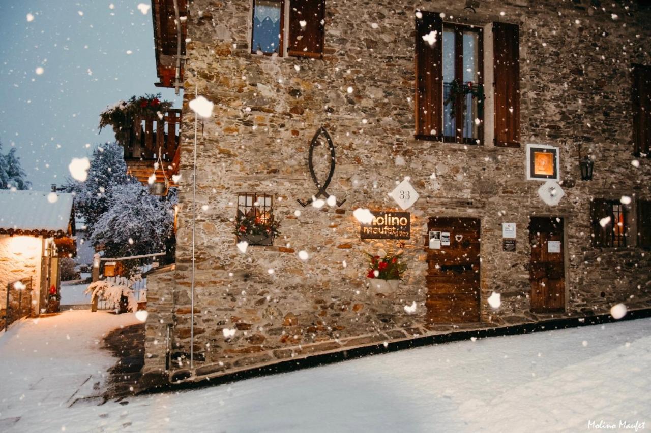 Il Fienile - Molino Maufet Mühle - Lake View Terrace Colico Exterior foto